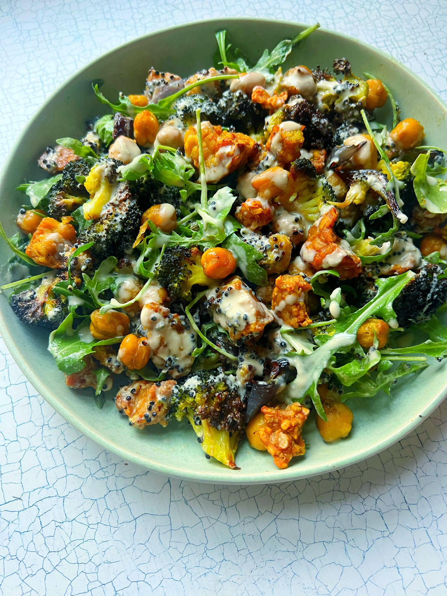 A Day of recipes including tempeh salad and lentil shepherd’s pie