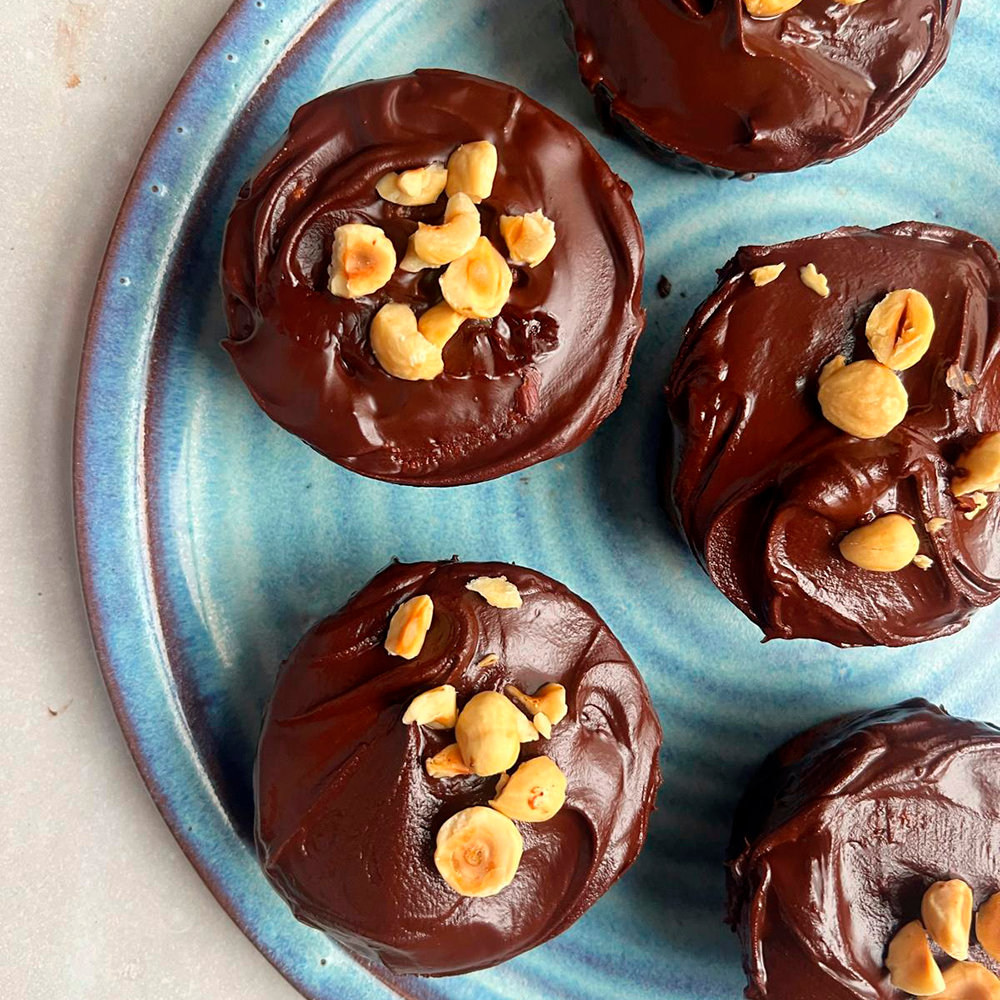 Chocolate orange hazelnut cake