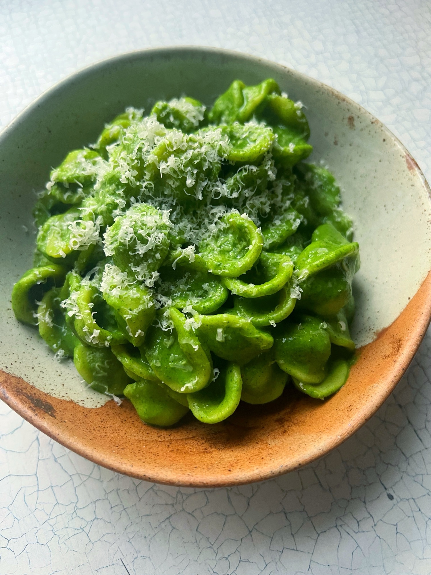 Super greens and beans pasta