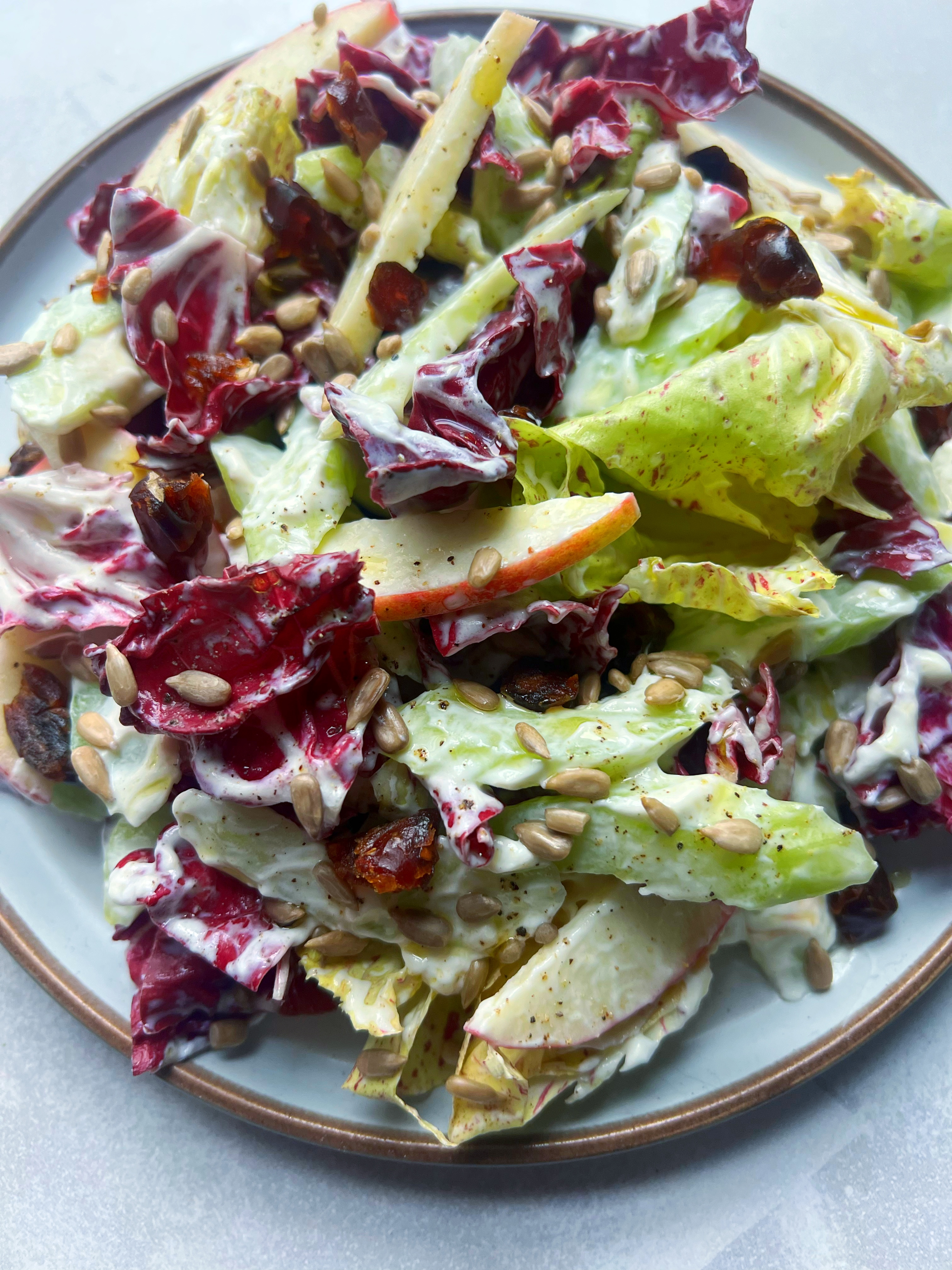 Celery & apple salad